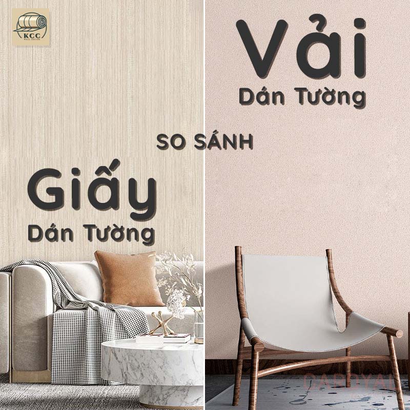 So Sánh Giấy Dán Tường Và Vải Dán Tường, Nên Chọn Loại Vật Liệu Trang Trí Nào?